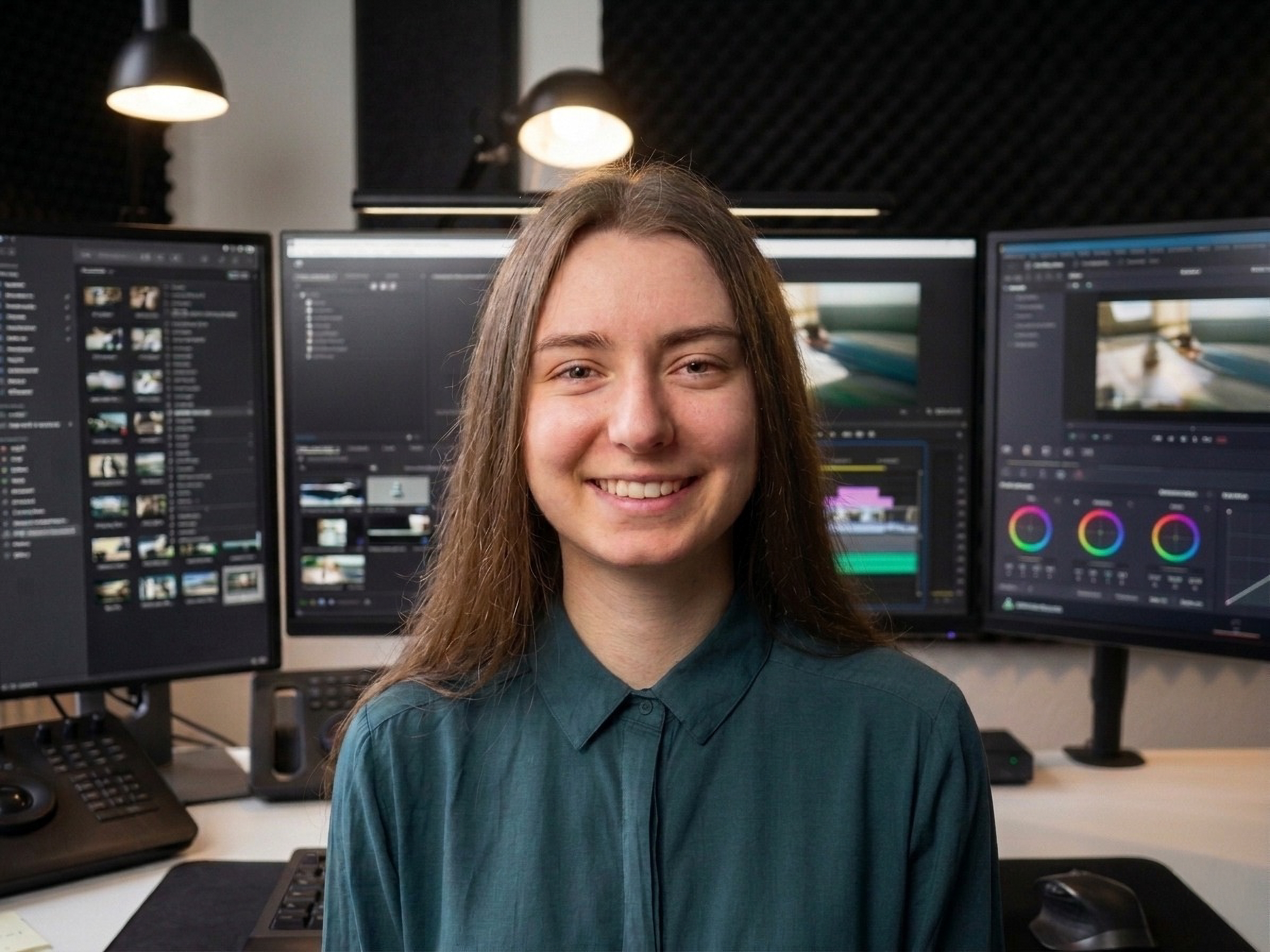 Portrait of Video Editor Anastasia Velt